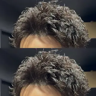 ショート パーマ指名率No1 メンズ特化ケイトのヘアスタイル