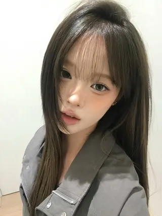 カラー 透明感オリーブカラー /sayaka💚のヘアスタイル