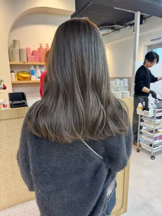ロング カラー 透明うる艶カラー🫧 Cara ココロのヘアスタイル