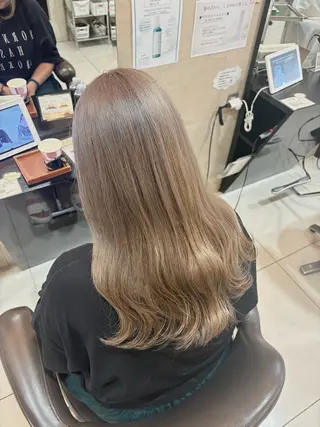 ロング 韓国レイヤー/ブリ ーチ🩶Momo🩶のヘアスタイル