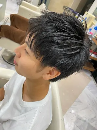 ショート メンズ 福木 康助のヘアスタイル