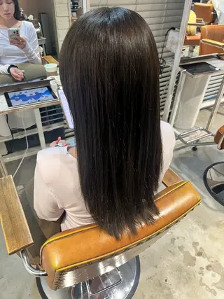 カラー 大岩 はなのヘアスタイル
