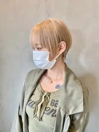 ショート カットモデル募集/ 新潟松崎/田村紗莉那のヘアスタイル