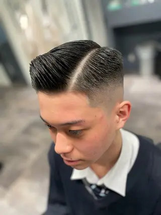 ショート メンズ 幡ヶ谷バーバー 松下隆世のヘアスタイル