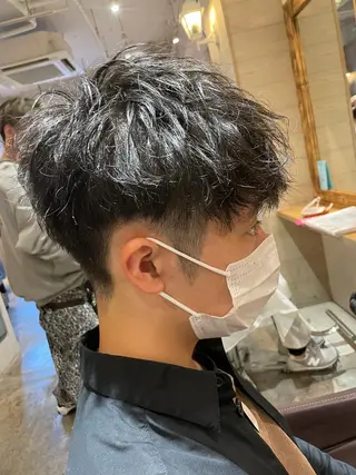 メンズ 優真/難波で 1番パーマが上手いのヘアスタイル