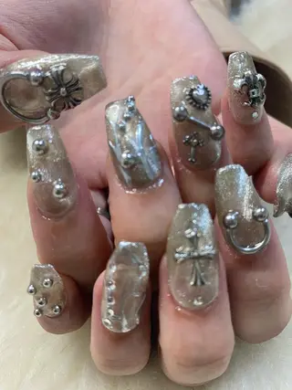 ネイル 個性派🌺推しネイル 💅💞hota🐇のネイルデザイン