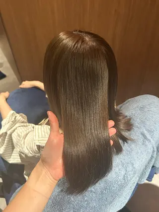 カラー 頭身浴スパ/艶カラー /森下🌿matsuのヘアスタイル