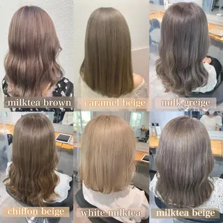 ロング カラー ヘアアレンジ ayaka 🍨のマツエク・マツパデザイン