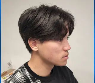 ショート パーマ メンズ 【イケメン風パーマ】 SHOFYのヘアスタイル