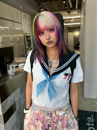 カラー め るのヘアスタイル