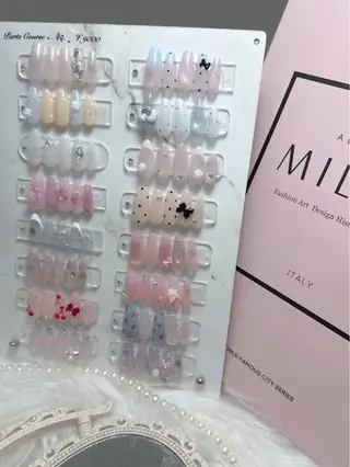 ネイル ♡エルバイノリコ 吉澤【パラジェル有】のネイルデザイン