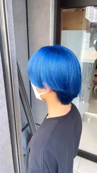ショート カラー 町田ブリーチ特化 MANATOのヘアスタイル
