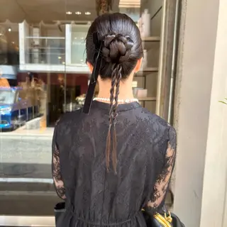 ヘアアレンジ 芦刈 咲来のヘアスタイル