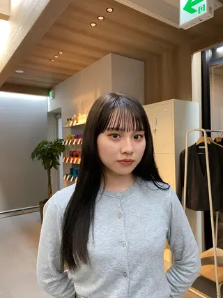 ロング ショートカット /LINNAのヘアスタイル