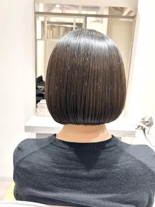 ショート 似合わせボブ🫧 丸みショート藤本のヘアスタイル