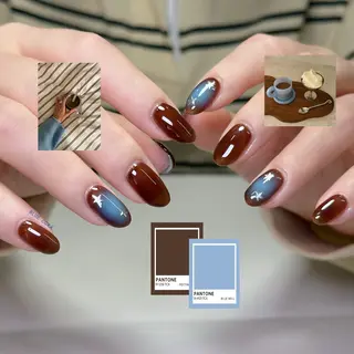 ネイル BLUE CORAのネイルデザイン