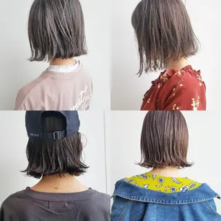 ショート カラー マツエク・マツパ パーマ ヘアアレンジ ネイル iplus　眉毛と まつげパーマ専門店のマツエク・マツパデザイン