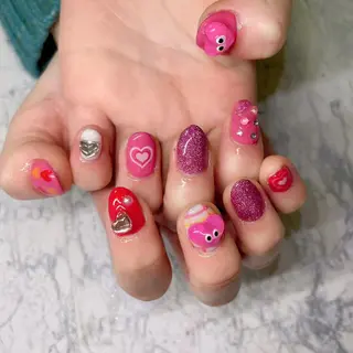 ネイル ラッキー 玲奈のネイルデザイン