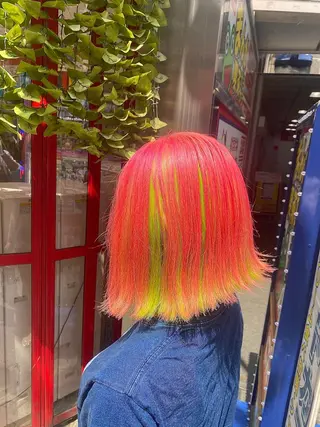カラー 所沢パーマ セキネユウタのヘアスタイル