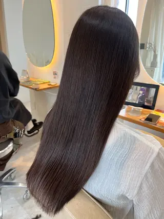 ロング 加藤 明香里のヘアスタイル