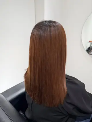 ロング 松本 來実のヘアスタイル