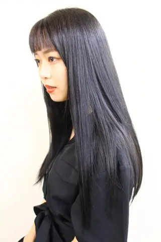 ロング クドウ タイキのヘアスタイル