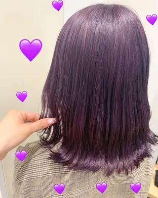 ミディアム カラー 新宿駅近♡個室 ♡関口三都季🌜のヘアスタイル