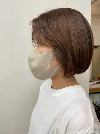 ショート 岩下 侑里のヘアスタイル