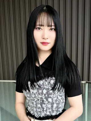 ロング カラー 佐野 怜也のヘアスタイル
