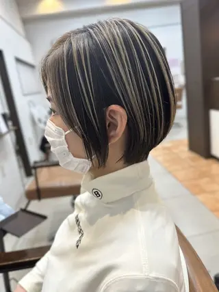 ショート 藤田 祥平のヘアスタイル