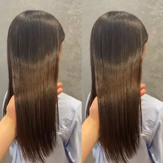 セミロング み うのヘアスタイル