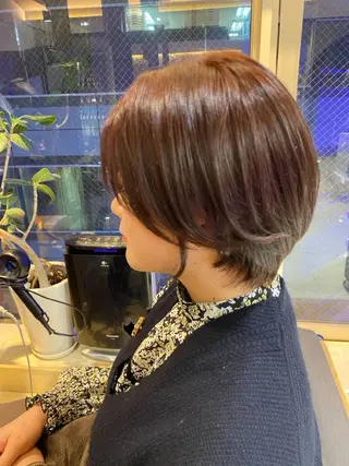 ショート おおがくみゆ🦙🍊 ⭐️池袋のヘアスタイル