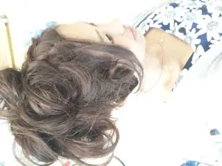 ワンホンレイヤー エクステづまのヘアスタイル