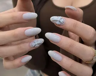 ネイル By moonネイル 🌷ワンホン/韓国風のネイルデザイン