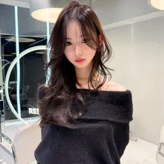 ロング 🥀モテ髪レイヤー 職人🥀のヘアスタイル