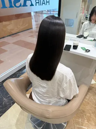 セミロング 髪質改善カラー/店長 宮内秀峰のヘアスタイル