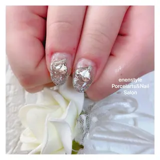 ミディアム ネイル 🐾enen style 🐾のネイルデザイン