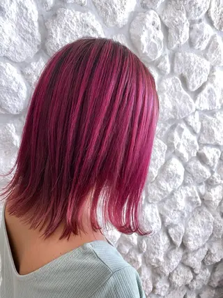岡 舞唯のヘアスタイル