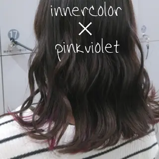 ミディアム カラー たき  あいみのヘアスタイル