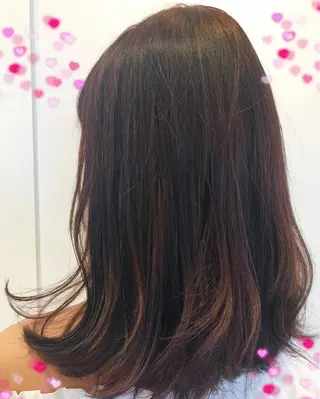 カラー 新宿駅近♡個室 ♡関口三都季🌜のヘアスタイル