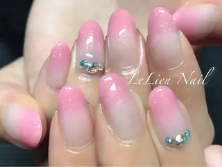 ネイル モチの良さ◉ フィルインネイル♡のネイルデザイン