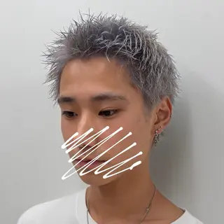 カラー メンズ EARTH菊名店👾 ひらのすぐるのヘアスタイル