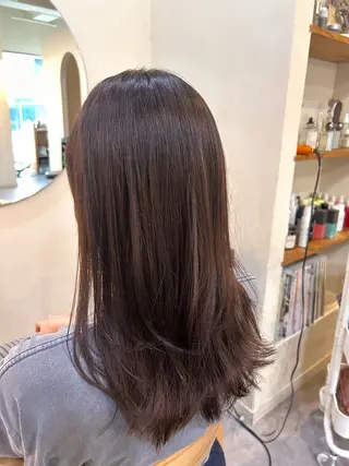 セミロング ✨透明感カラー✨ ｋａｅｄｅのヘアスタイル