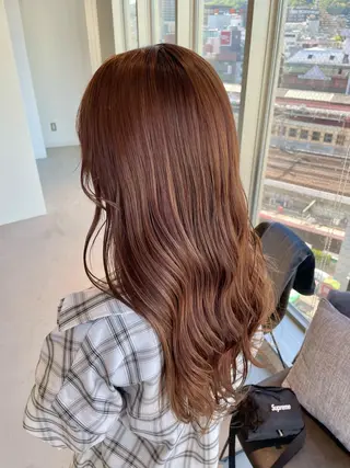 ロング 🎗副店長/井上 竜 ブリーチ指名No.1のヘアスタイル