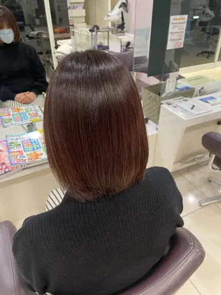 ミディアム 🍒ベージュ/ピンク ベージュ🍒なつきのヘアスタイル
