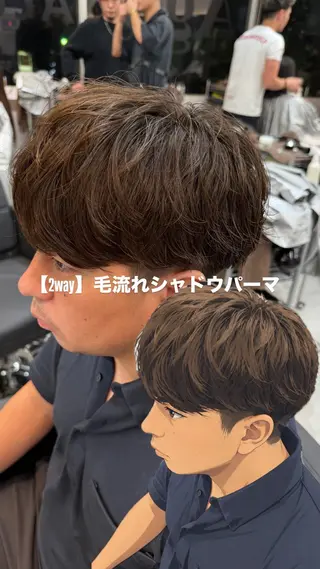 メンズ 🐶しんのすけ✂️ 👩ショート/メンズのヘアスタイル