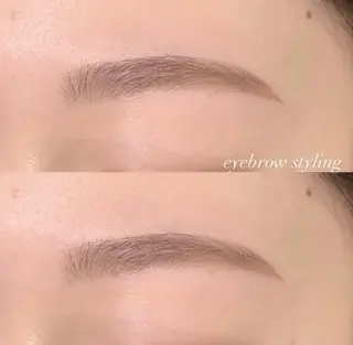 アイブロウ Unefleur LARME soraのマツエク・マツパデザイン