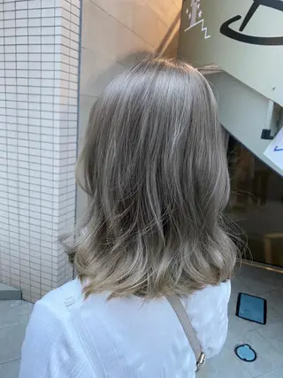 ミディアム 奥井 将希のヘアスタイル