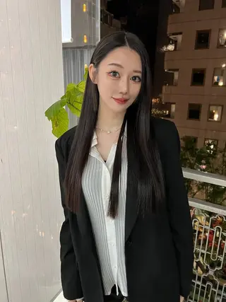 ロング カラー ワンホンヘア🇨🇳 髪質改善/itaruのヘアスタイル