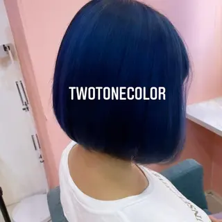 ショート カラー エクステ🩵ブリーチ 韓国ヘア🩵KAEのヘアスタイル